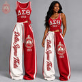 Varsity Chic TankTop Two-Piece Set HCT APT DST 1010263