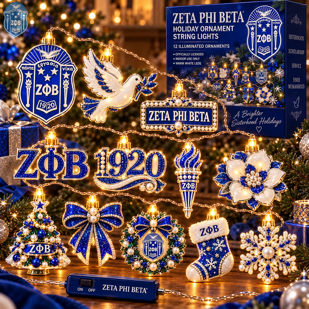 Christmas Ornament String Lights – Festive LED Decorations HANNN TND ZPB 1510265