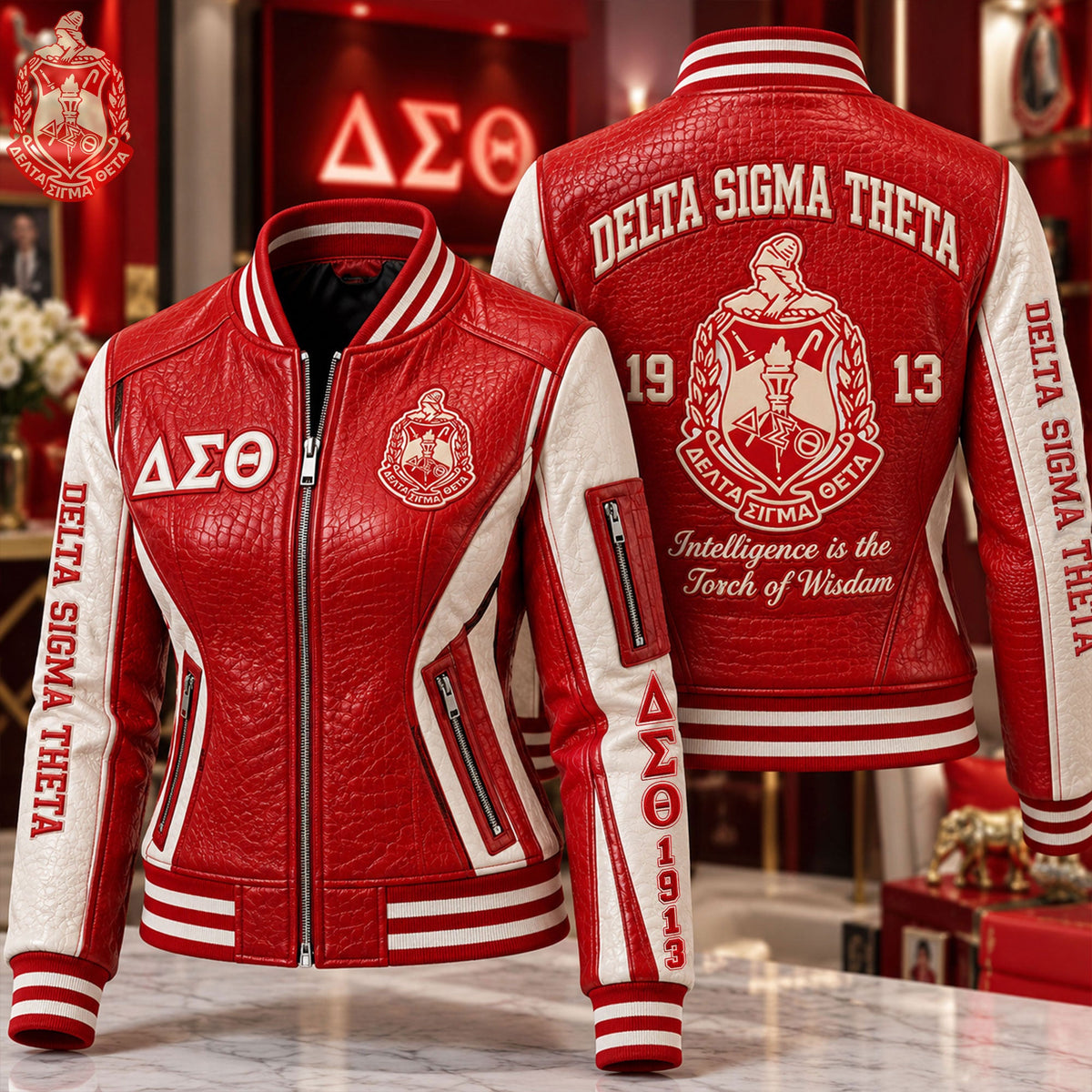 Premium Leather Zipper Jacket HANNN TND DST 2610261