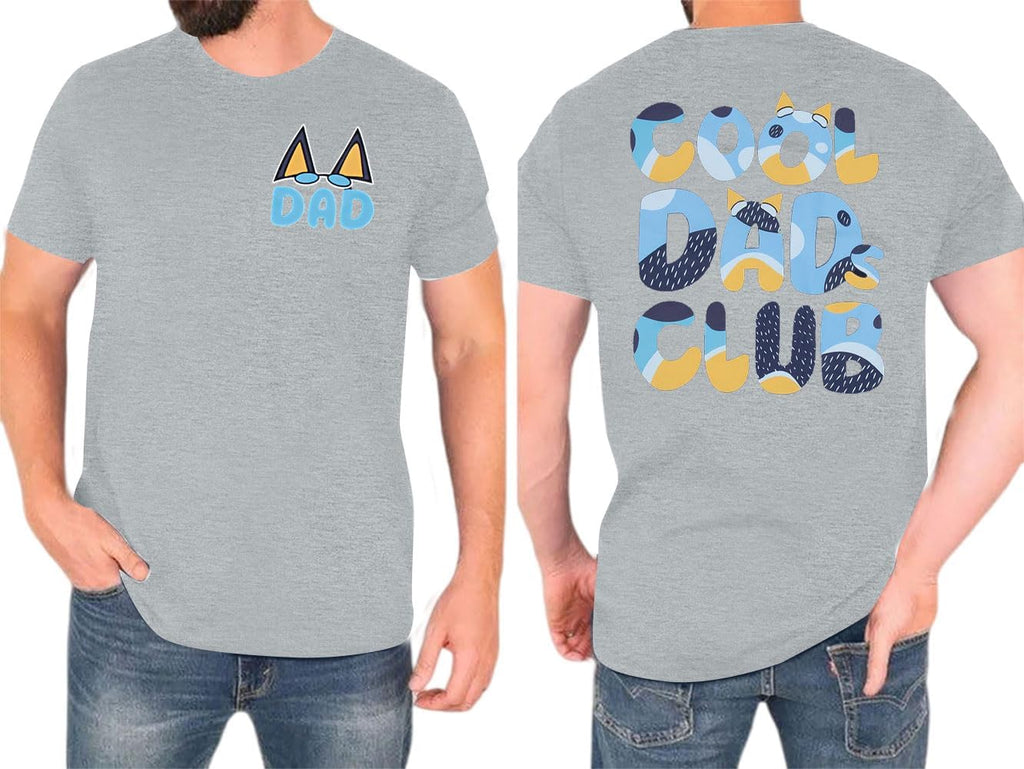 Dad Shirt Men Cool Dad Club T-Shirts Father's Day Tops Dad Birthday Gift Tees Dad Life Clothes