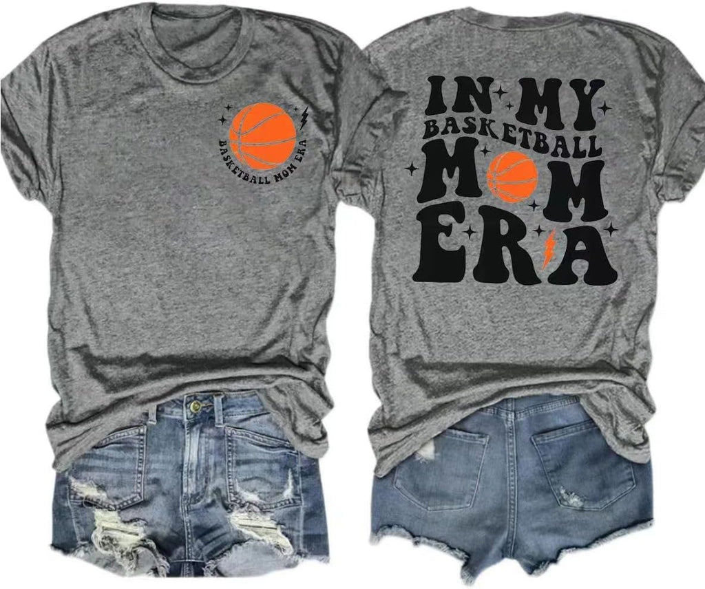 T-Shirt for Mama Women's Mom Life Graphic Tees Casual Cute Mother's Day Tops for Mommy