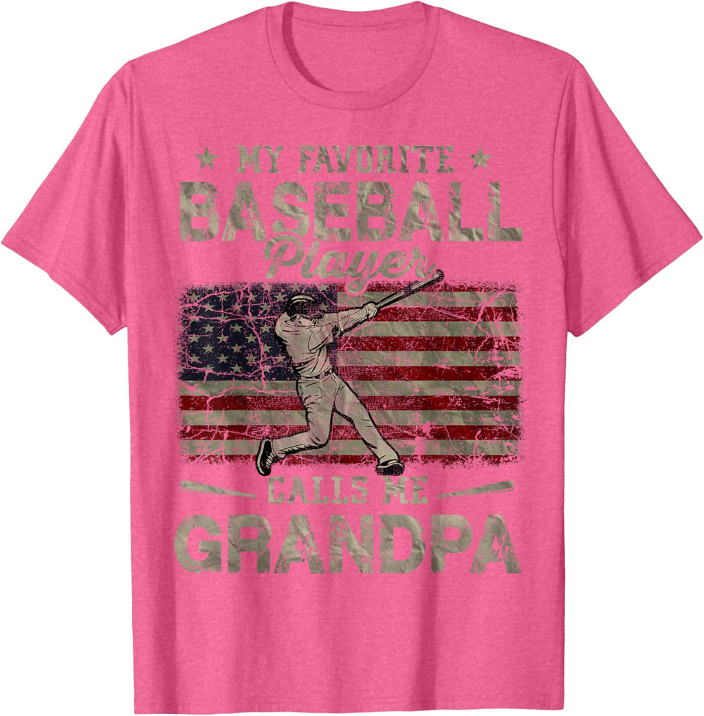 My Favorite Baseball Player Calls Me Grandpa Father's Day