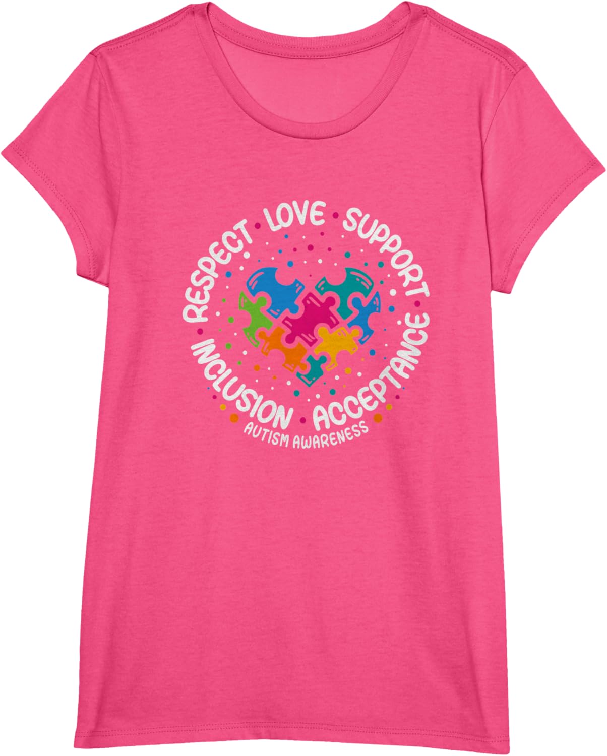 Autism Awareness Respect Love Support Blue Autism