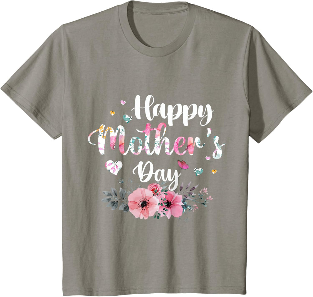 Happy Mother's Day 2025 Cute Floral for Women Mom Grandma