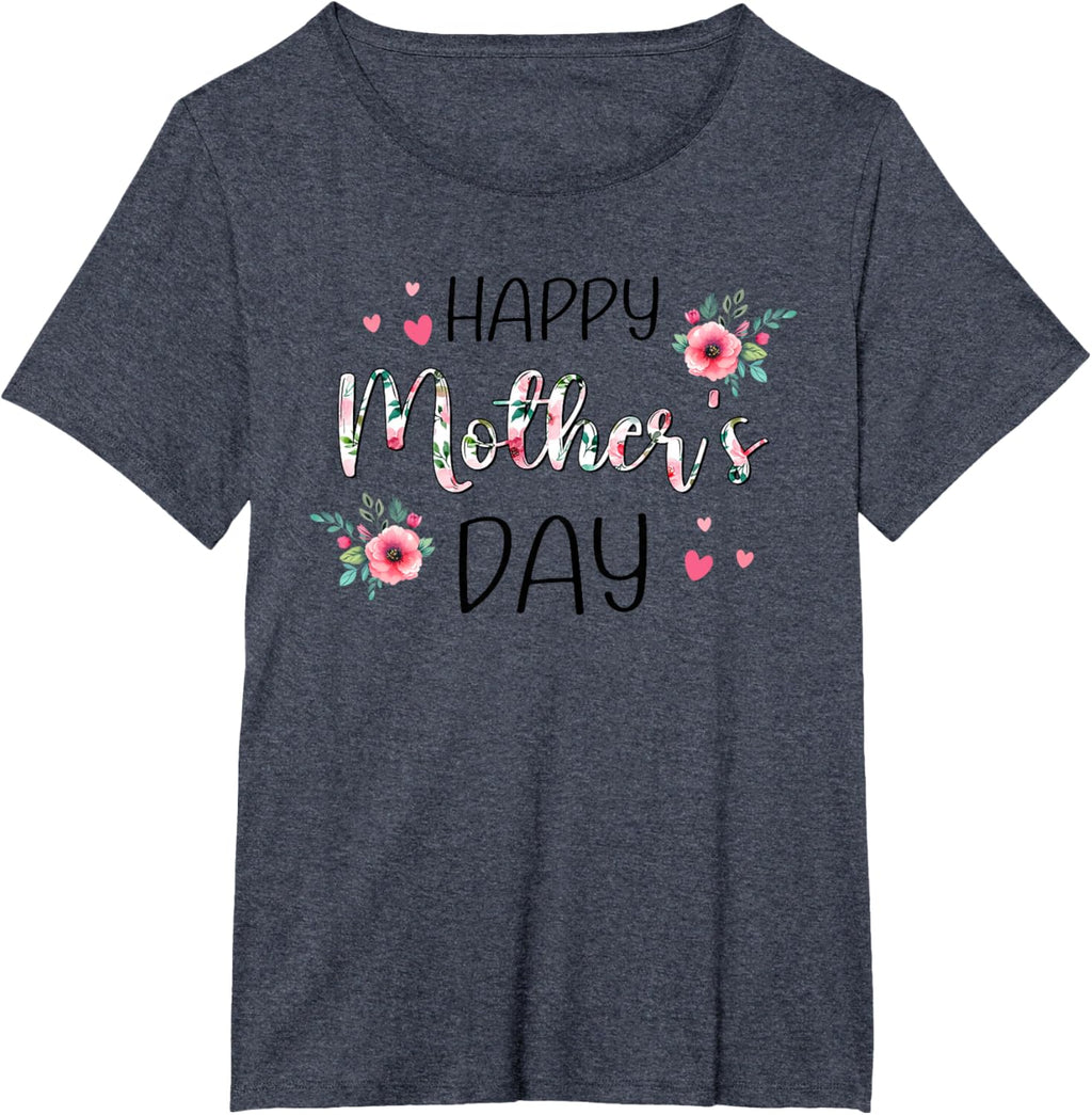 Happy Mothers Day Shirts for Women, Mom Tshirt Grandma Gift Mother Shirt