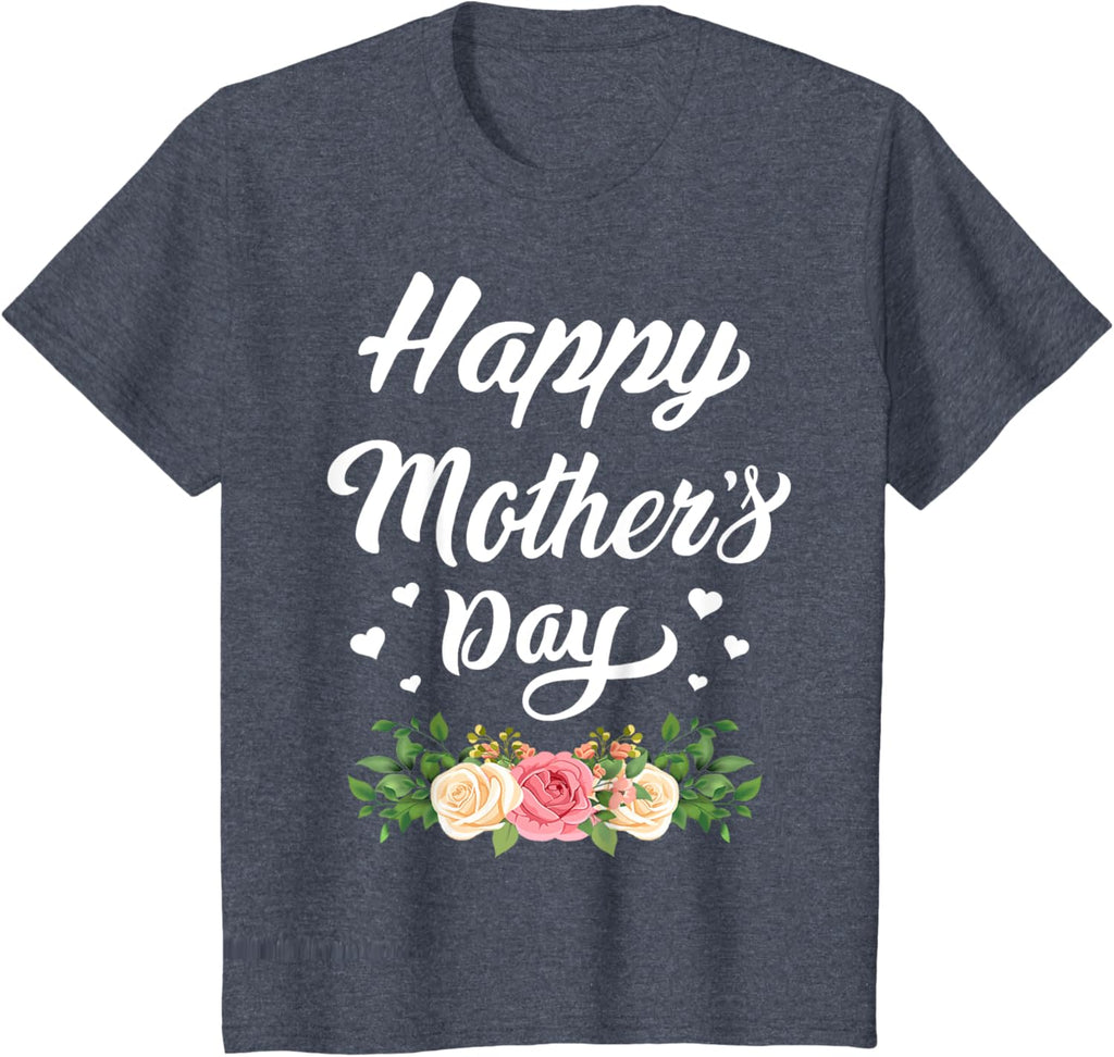 Happy Mother's Day 2024 Tshirt for Women Mom Grandma Mother Shirt
