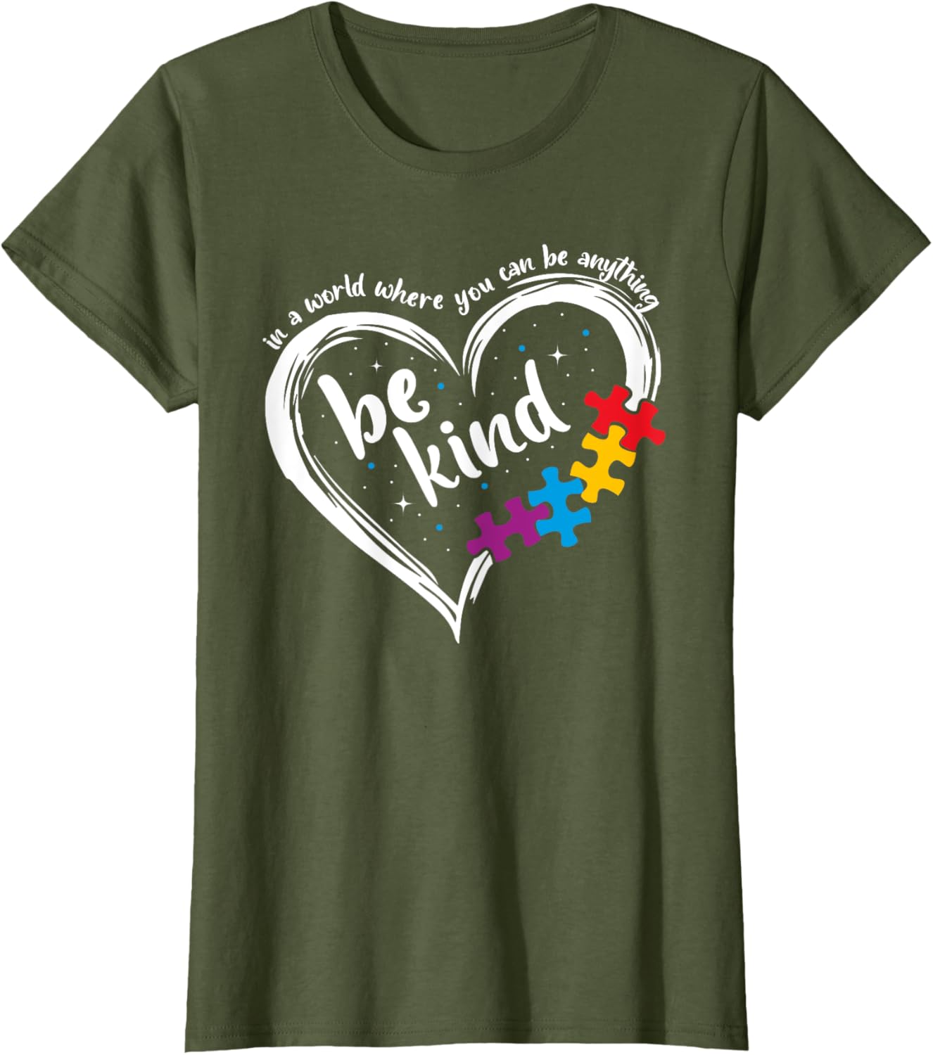Autism Be Kind Women Blue Be Kind Autism Awareness