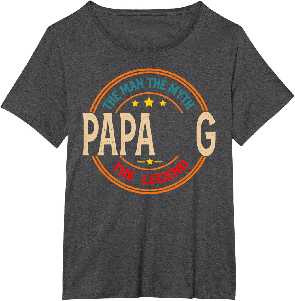 PAPA G The Legend The Man, Funny PAPA G Fathers Day