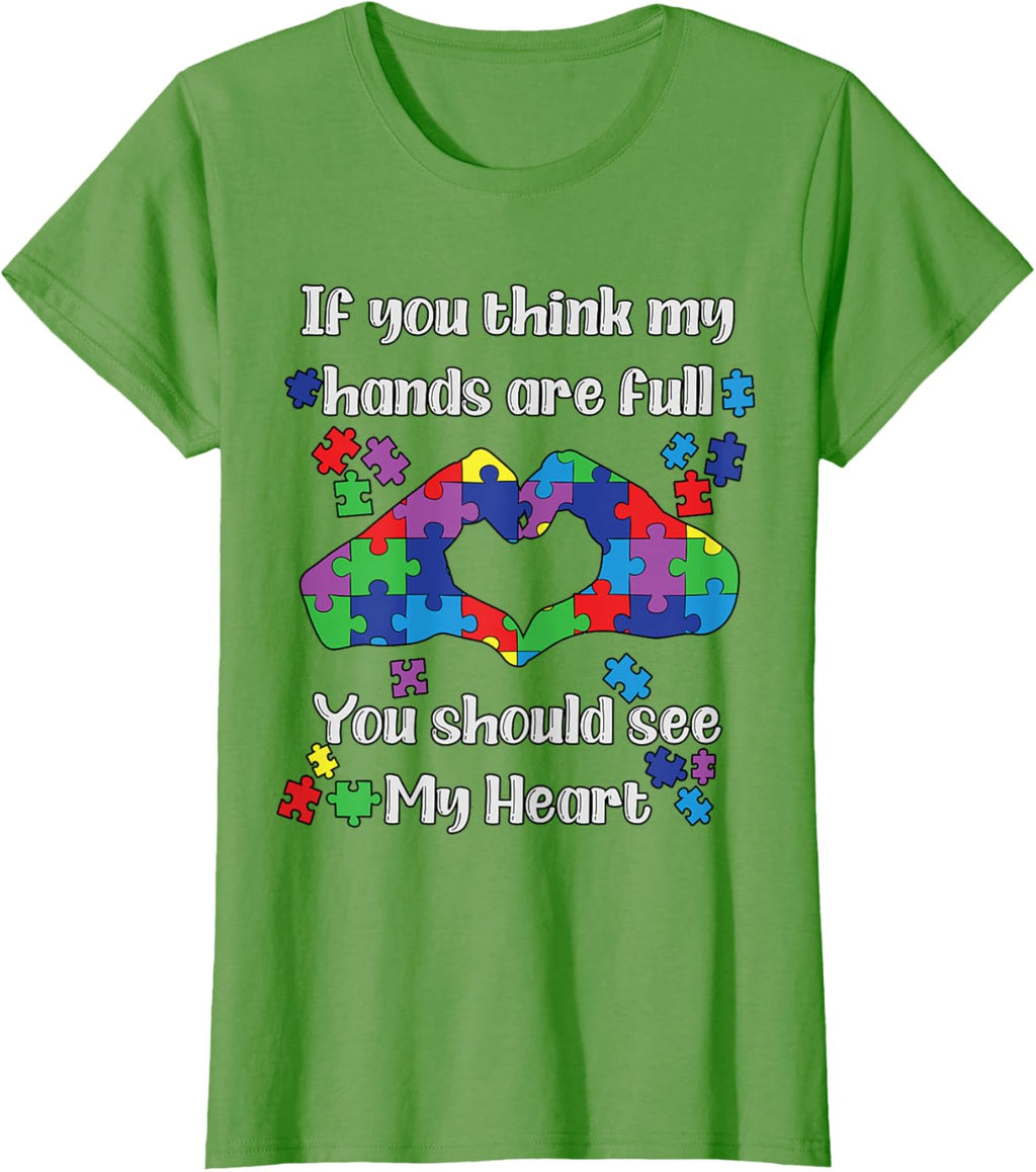 You Should See My Heart Mom Autistic Kids Autism Awareness